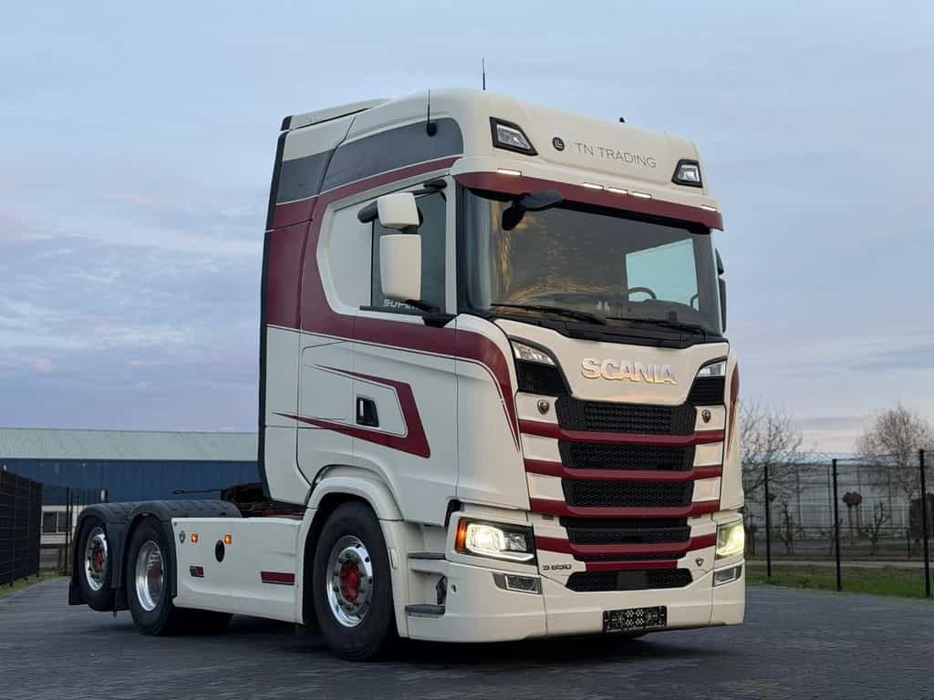 Scania S650 V8 NGS HYDRAULIEK, 3.35WB, VOLLUCHT, ALCOA, KING OF THE ROAD.
