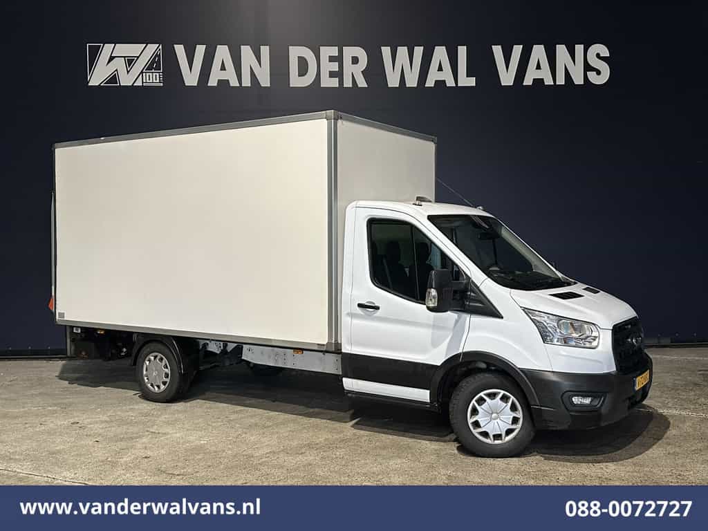 Ford Transit 2.0 TDCI 161pk Bakwagen Laadklep Euro6 Airco | Cruisecontrol | Verwarmde voorruit | 1040kg laadvermogen Bijrijdersbank