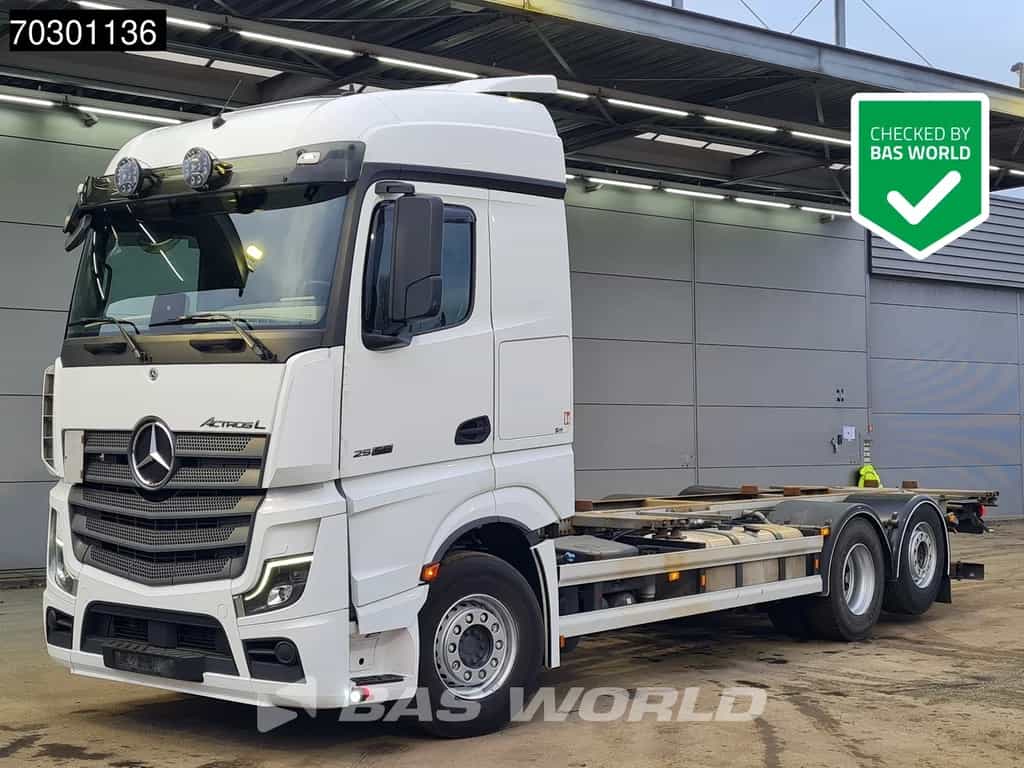 Mercedes Actros Actros L 2558 6X2 BDF Full Air Suspension Automatic Lift-Axle Euro 6