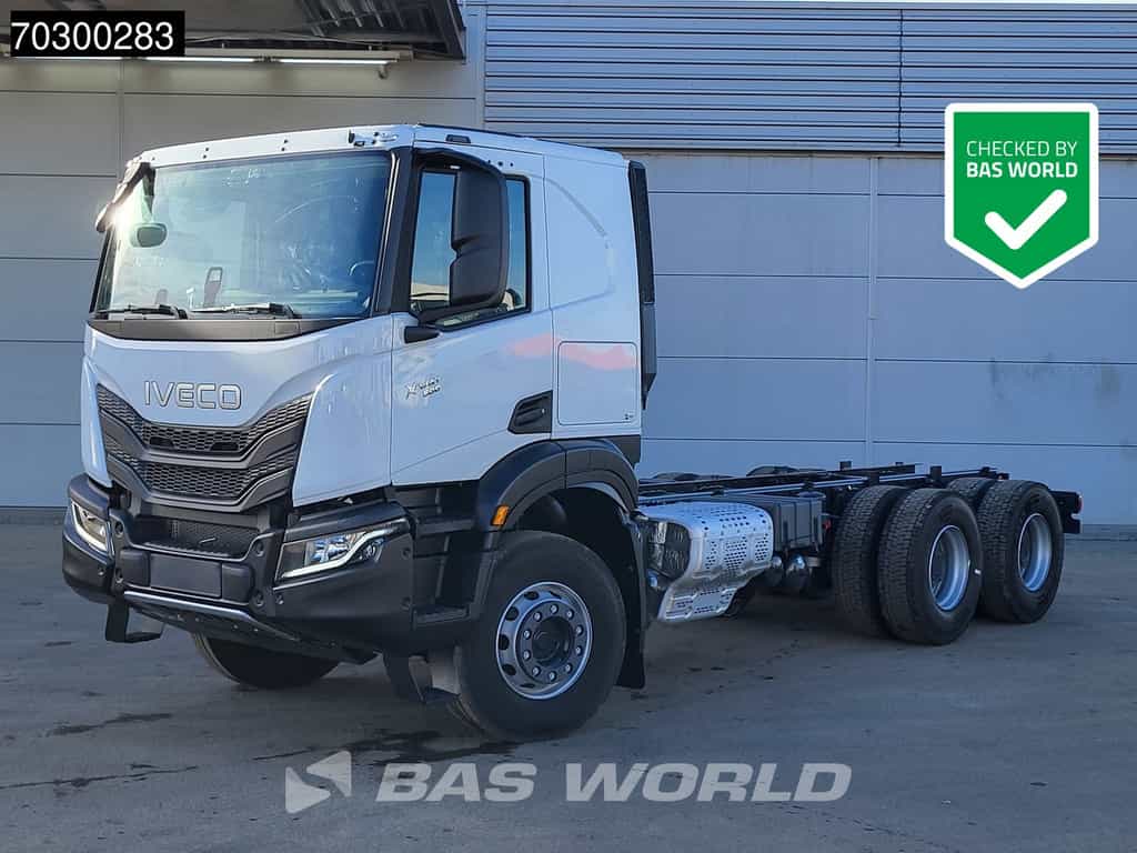 Iveco X-Way X-Way 500 6X4 NEW 6x4 chassis Sleepercab Rear Air suspension Automatic Euro 6
