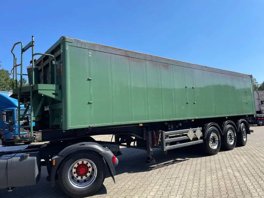 Stas S300CX 50m3 Vol alu Klep/Deuren Alcoa's Stuuras SAF Scheibenbrem tipper semi-trailer