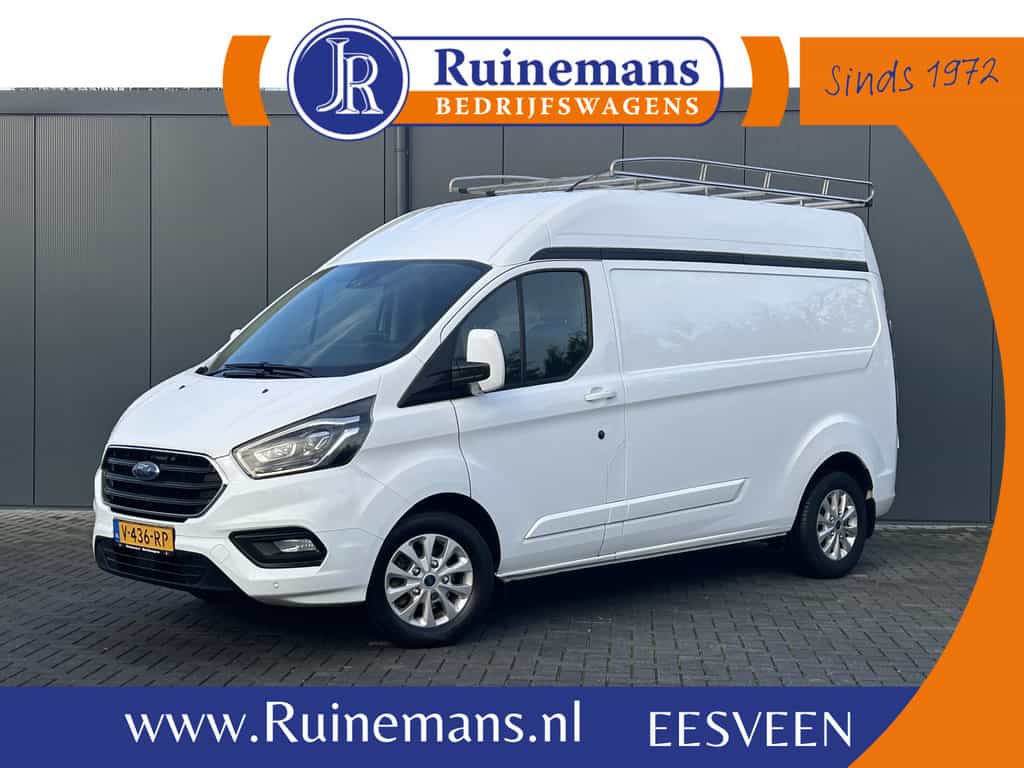 Ford Transit Custom 2.0 TDCI 170 PK / L2H2 / 1e EIG. / AUTOMAAT / TREKHAAK / IMPERIAAL / AIRCO / ADAPTIVE CRUISE / CAMERA