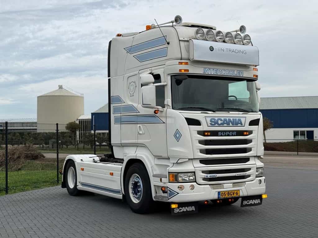Scania R450 RETARDER, 2X BED, 2X TANK, APK, SMART TACHO 2.