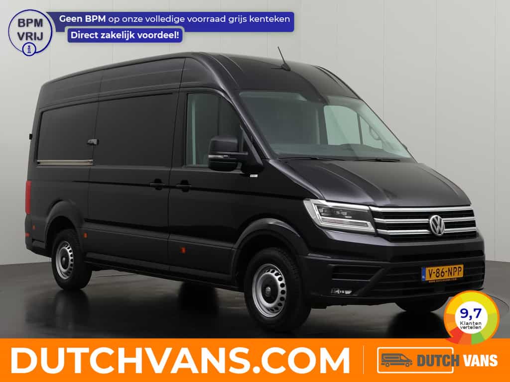Volkswagen Crafter 2.0TDI 177PK L3H3 | Led | Leder | Navigatie | Camera | 3-Persoons | Airco | Cruise
