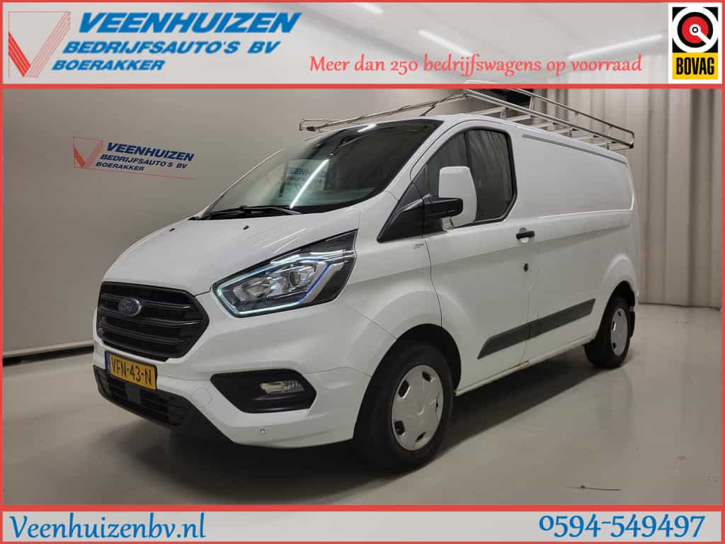 Ford Transit Custom 2.0TDCI Imperiaal Trekhaak Euro 6!