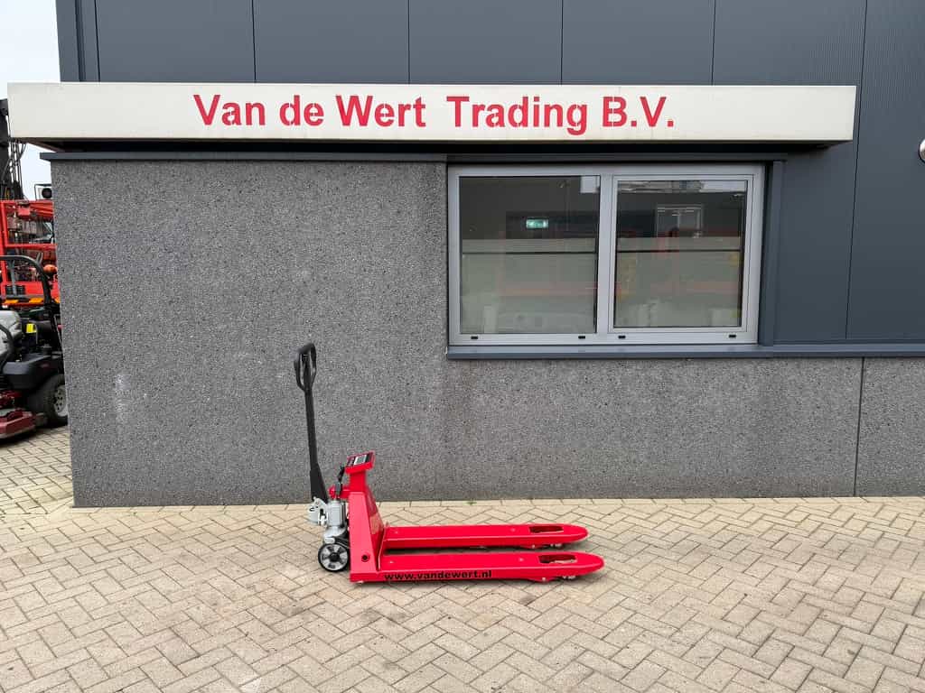 hand pallet truck 2000 kg LWPW weegsysteem weeg palletwagen Nieuw 2025