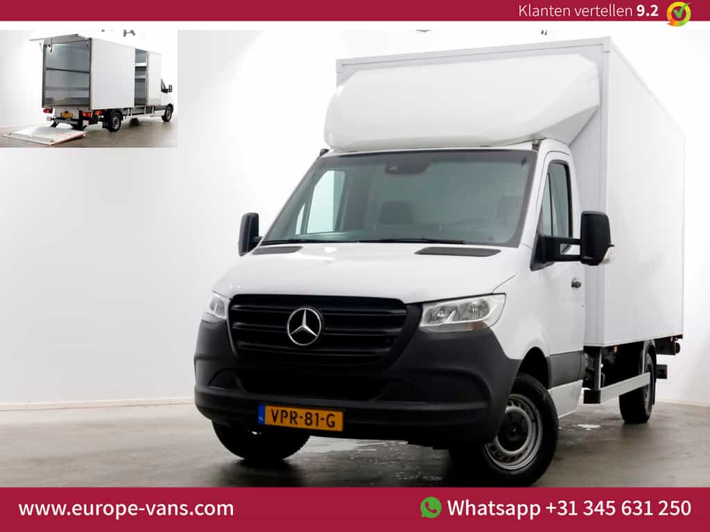 Mercedes-Benz Sprinter 314 CDI 143pk Bakwagen met laadklep en zijdeur L440 1026kg laadverm. 05-2022