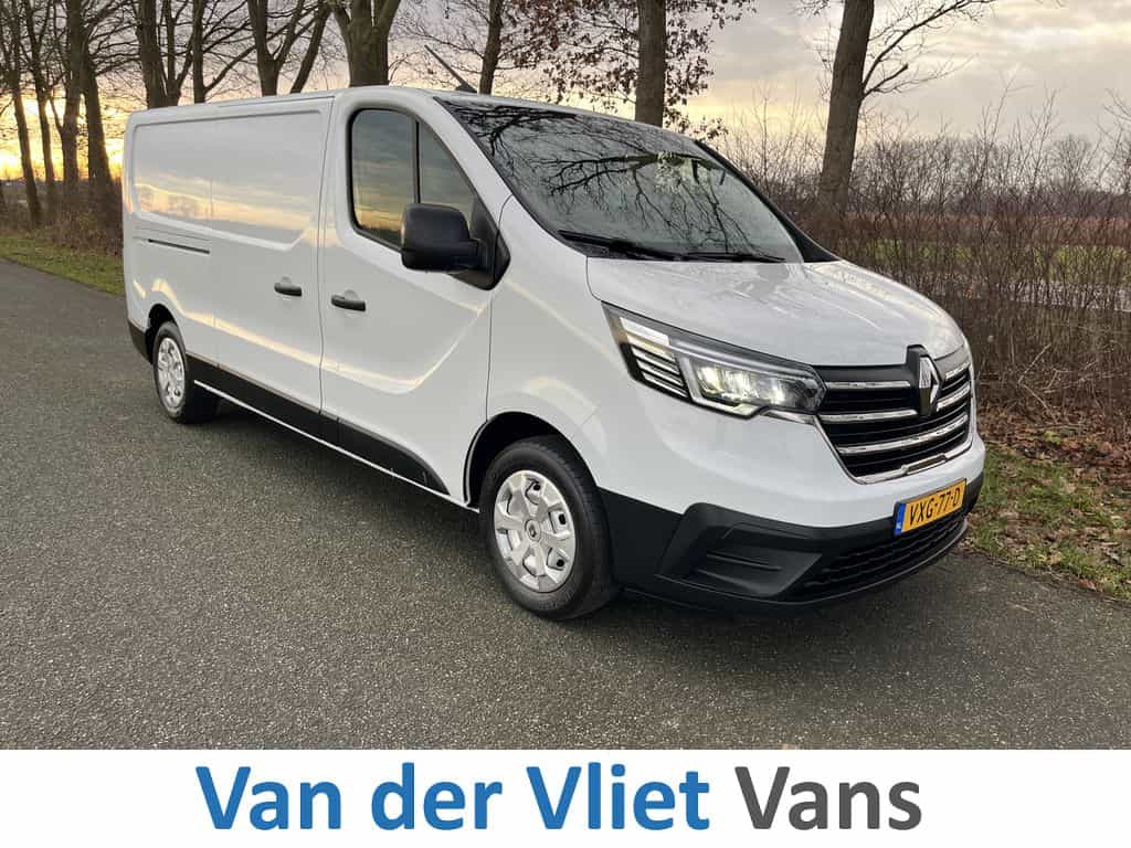 Renault Trafic 2.0 dCi 130pk E6 L2 Comfort BPM Vrij! Lease €415p/m, Carplay, PDC, Led, Airco, Trekhaak, Cruise controle, Onderhoudshistorie aanwezig