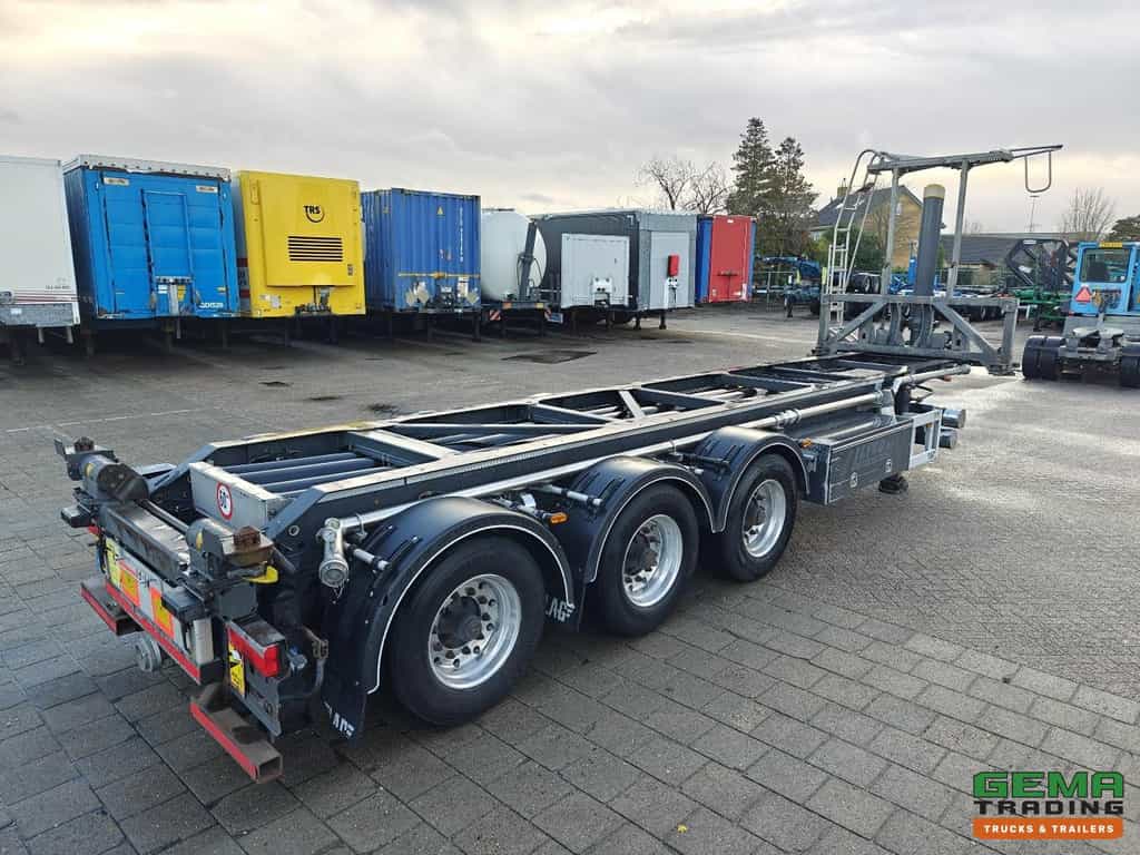 LAG O-3-CC 3 Assen BPW - 30FT Kiepchassis - Rotary Feeder - 5420KG - Alcoa's - 09/2026 APK