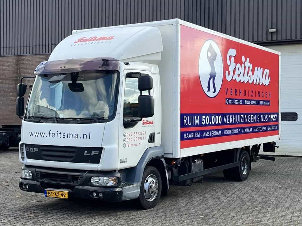 DAF LF45-160 / Euro5 / Manual / Laadklep LBW / Only 279.510 km / Zijdeur / Tyres 90% / NL Truck HT1053