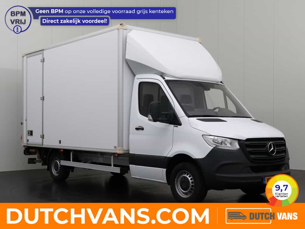 Mercedes-Benz Sprinter 315CDI Bakwagen+Laadklep | Dakspoiler | Zijdeur | Airco | Cruise | Betimmering | 3-Persoons