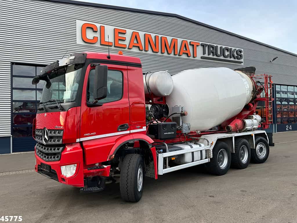 Mercedes-Benz Arocs  3640 Euro 6 Concrete mixer 9m³