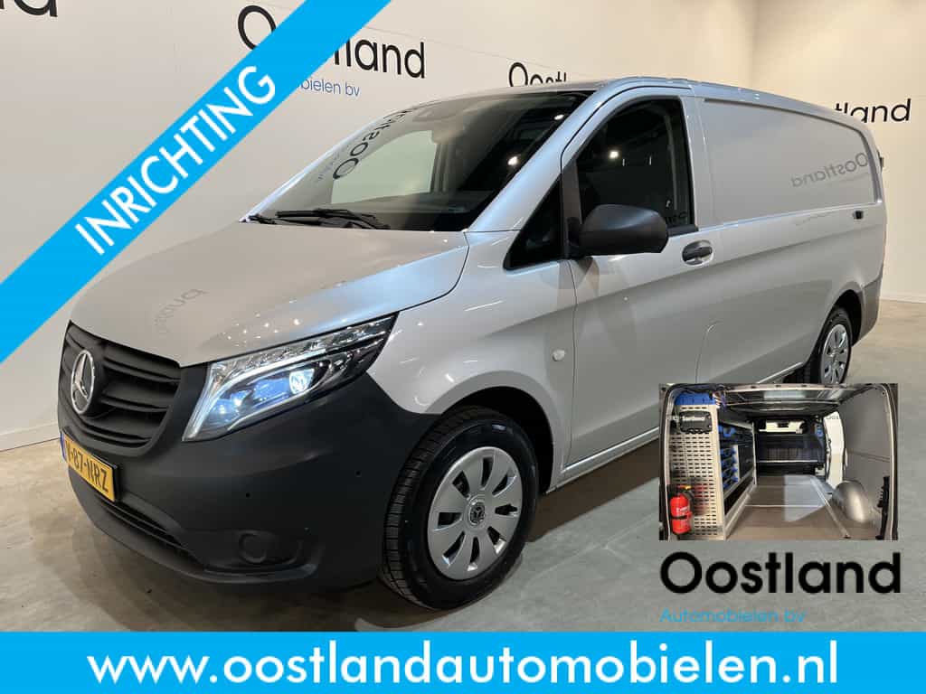 Mercedes-Benz Vito 116 CDI Lang Automaat Servicebus / Sortimo Inrichting / Euro 6 / Airco / Cruise Control / Camera / CarPlay / Navigatie / LED / 26.200 KM !!