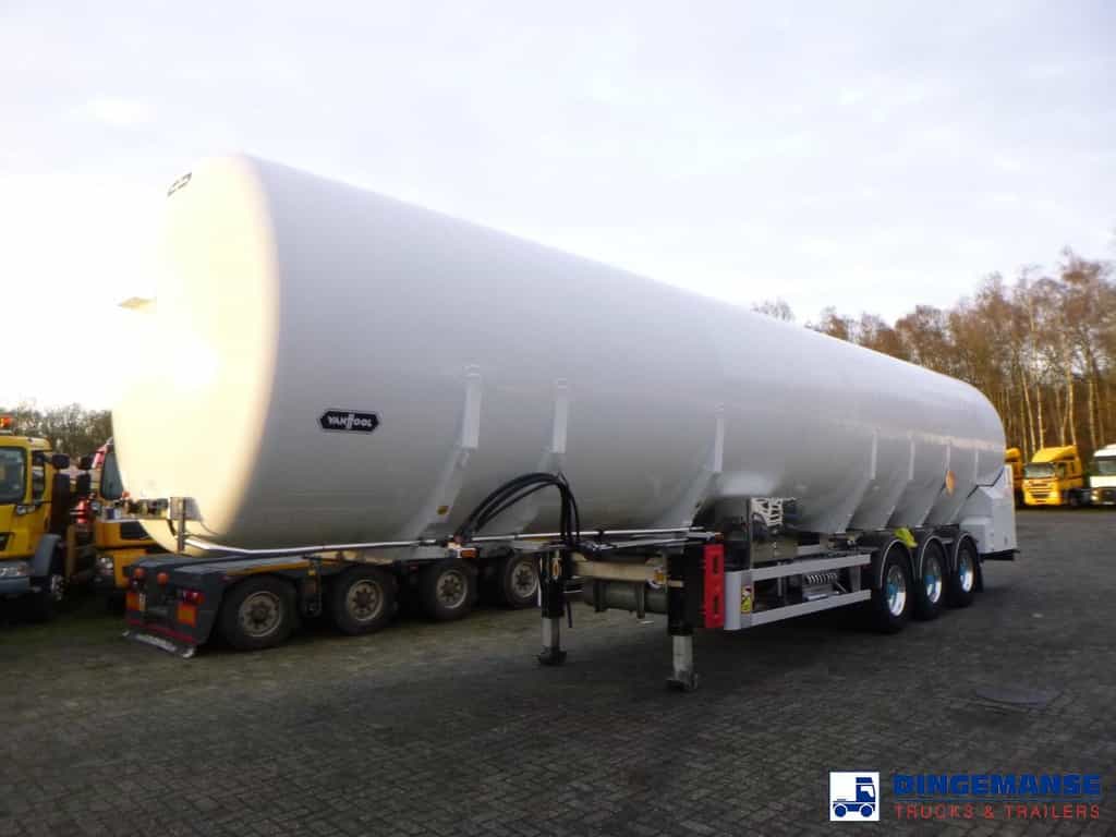 Van Hool Cryogenic tank inox 58.6 m3 / 1 comp / R10,4BN (methane/argon/nitrogen)