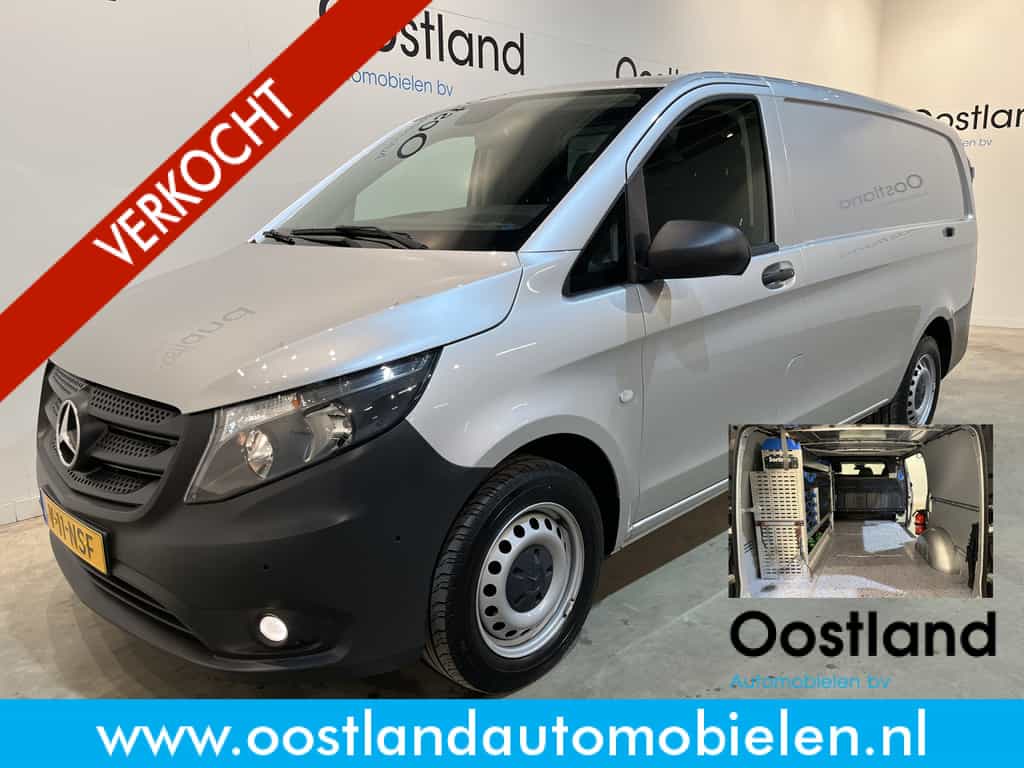 Mercedes-Benz Vito 116 CDI Lang RWD Automaat / Servicebus / Sortimo Inrichting / Euro 6 / Airco / Camera / CarPlay / Cruise Control / Navigatie / 11.000 KM !!