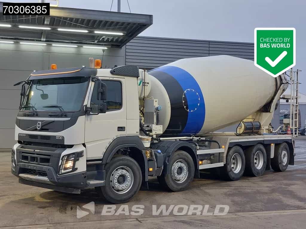 Volvo FMX 460 10X4 15m3 Schwing Stetter mixer Automatic Steering axle Automatic VEB+ Euro 6