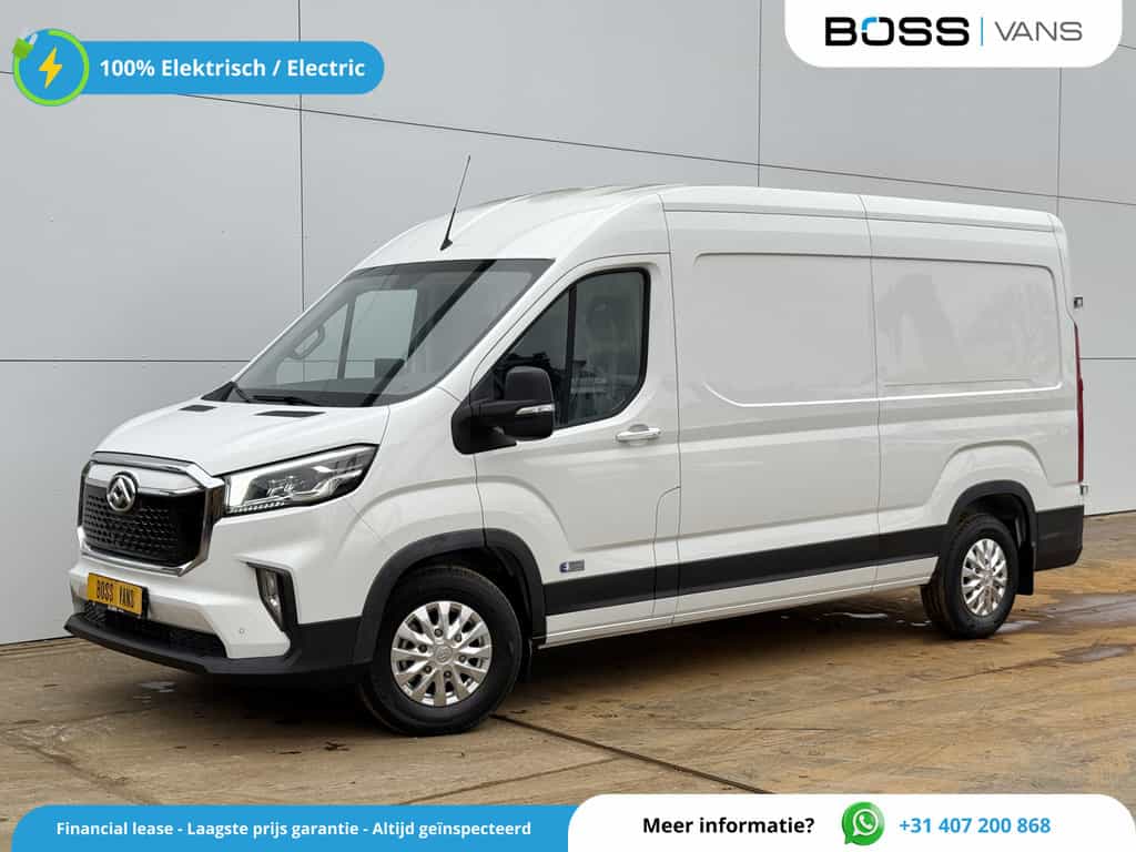 Maxus eDeliver 9 204PK ALL-IN PRIJS 72kWh 280km WLTP L3H2 204PK Snelladen LED Airco BPM Vrij