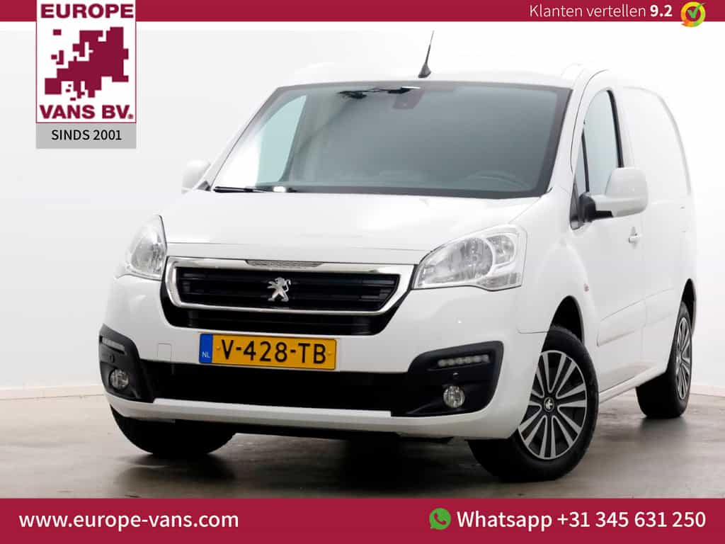 Peugeot Partner 1.6 BlueHDi 100pk E6  L1 Premium Pack Airco/Navi 10-2018