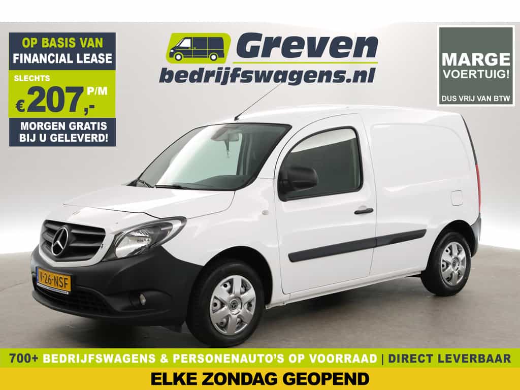 Mercedes-Benz Citan 109 CDI 95PK | Euro6 | MARGE | Airco | Camera | Cruise | Trekh. | Stoelverwarming