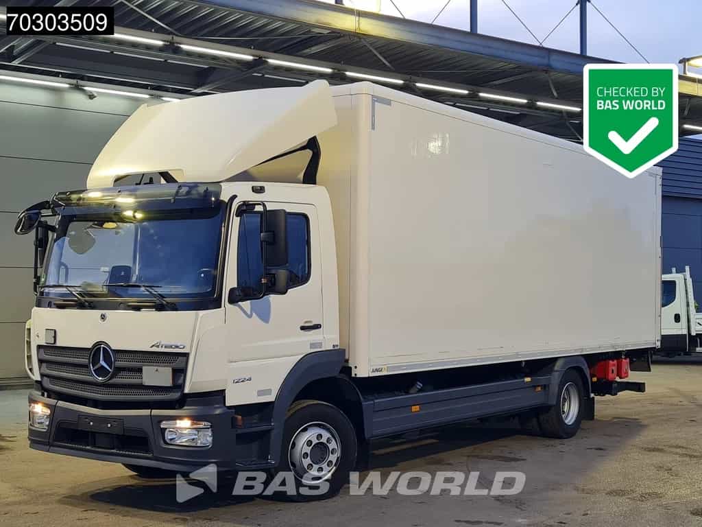 Mercedes Atego 1224 4X2 12tonner Automatic 1500kg Ladebordwand Euro 6
