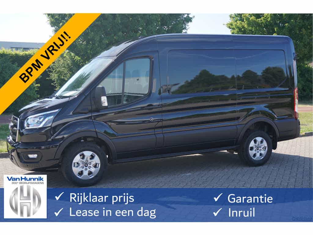 Ford Transit 350M L2H2 Limited AUT-8 165PK BPM VRIJ Navi, Camera, Xenon, Lm Velg, Trekhaak!! NR. A117