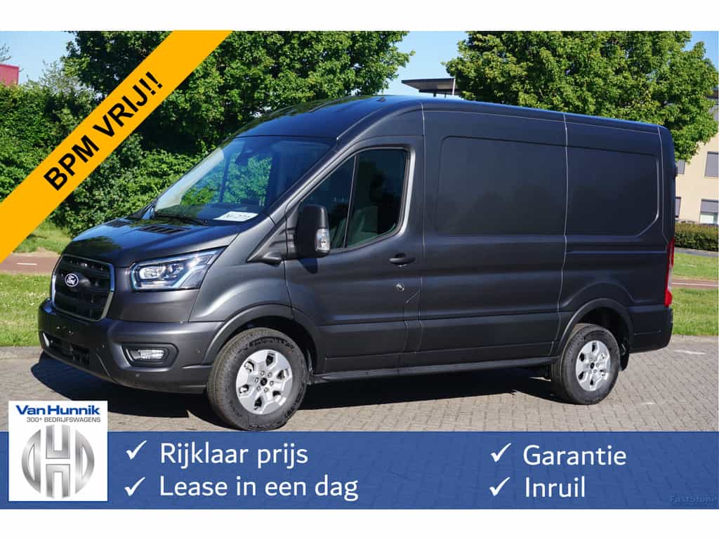 Ford Transit 350M L2H2 Limited AUT-8 165PK BPM VRIJ Navi, Camera, Xenon, Lm Velg, Trekhaak!! NR. A115
