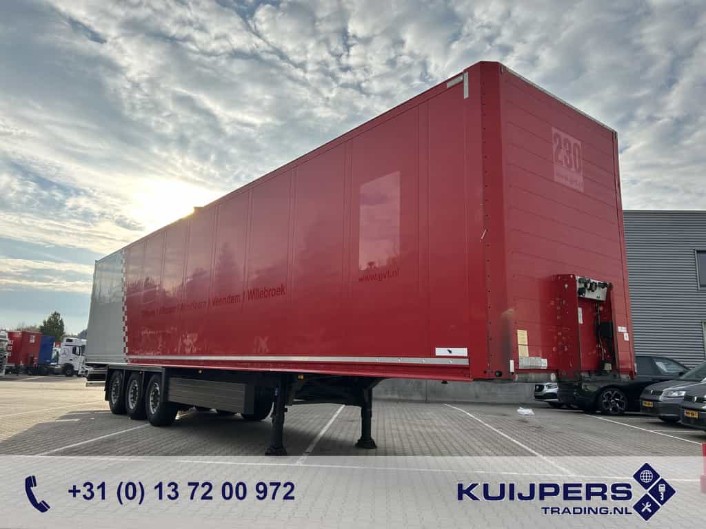 Schmitz Cargobull SCB S3B / Box Trailer / 2x Liftas / APK TUV 09-26