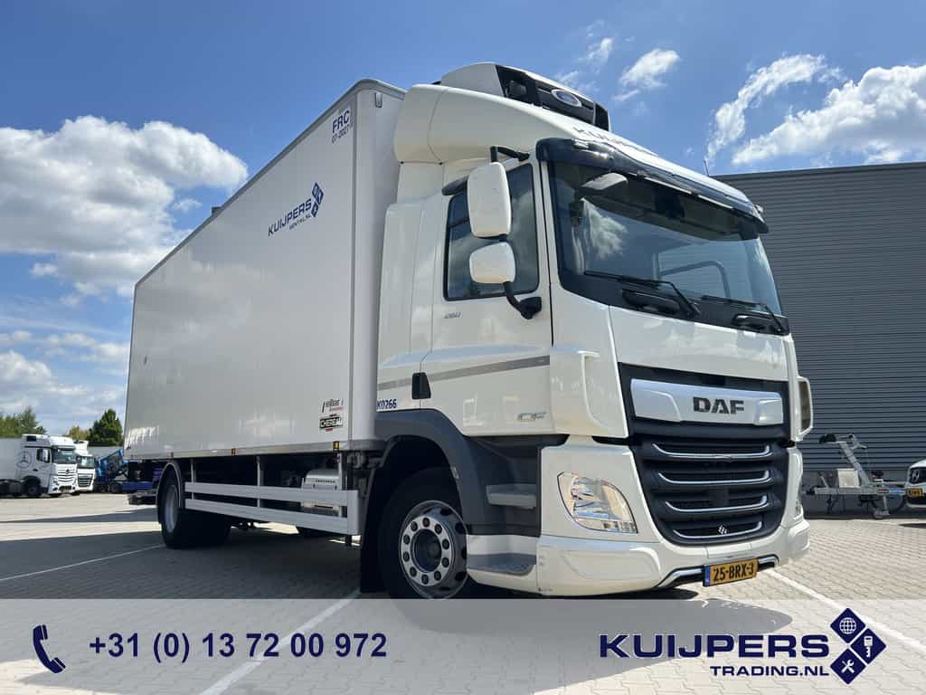 DAF CF 260 FA / Carrier Koeler - 30 gr / Chereau Frigobox / Laadklep 2000 kg