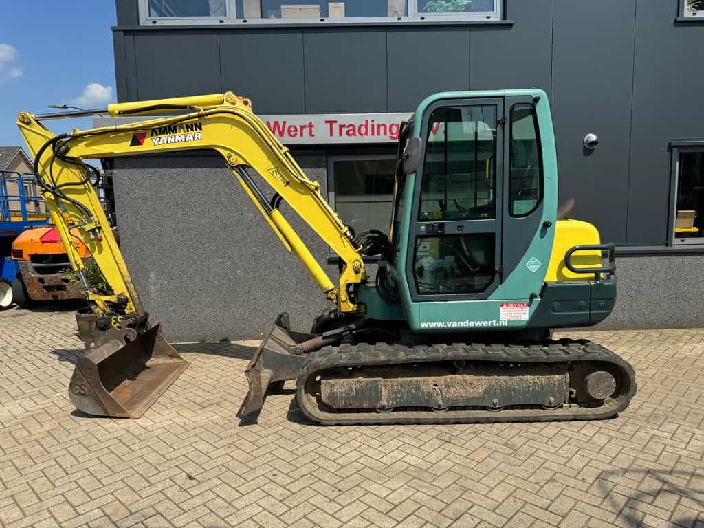 Midi graver / Graafmachine Yanmar B50-2B 1 Bak - Hydraulische snelwissel - Functie