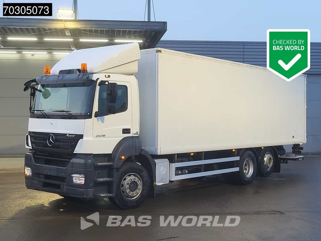 Mercedes Axor Axor 2536 6X2 Lift+Steering Axle 1500kg Ladebordwand Automatic Euro 5