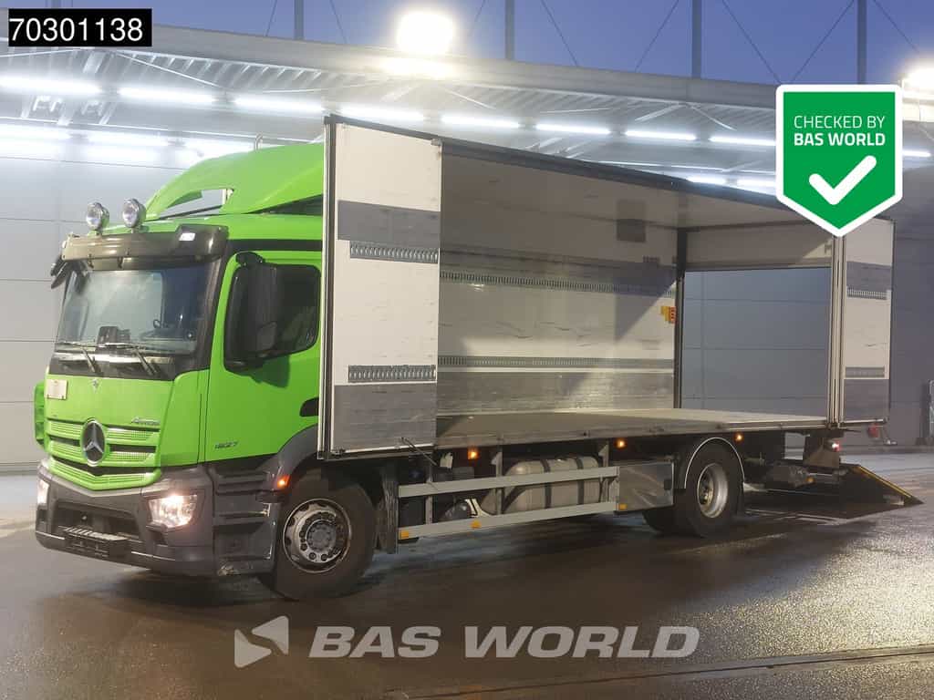 Mercedes Antos Antos 1927 4X2 19tonner Box heating 2000kg Ladebordwand Automatic Euro 6