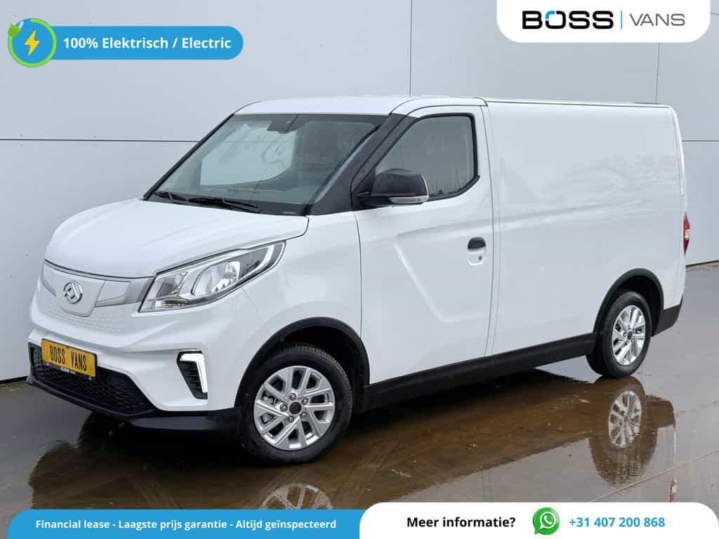 Maxus eDeliver 3 122PK Nieuw! L1 SWB Elektrisch 50kWh 227km WLTP Carplay Touchscreen scherm Camera Parkeersensoren