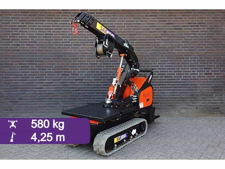 BG Lift M060 Mini-rupshijskraan | Minikraan | Rupskraan