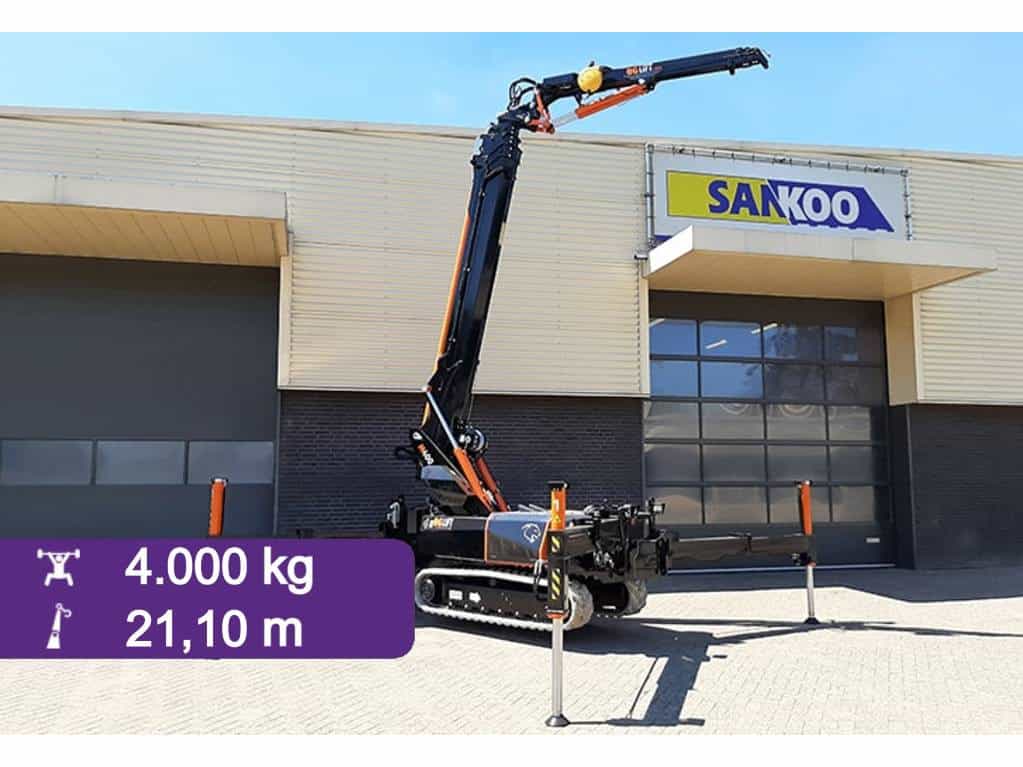 BG Lift M400 Mini-rupshijskraan | Minikraan | Rupskraan