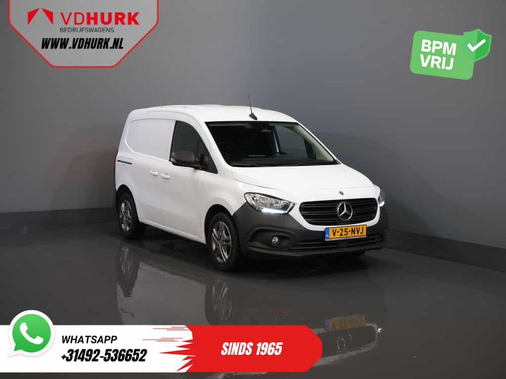 Mercedes-Benz Citan 110 CDI 3 Pers./ Carplay/ Stoelverw./ PDC/ Cruise/ Airco/ Trekhaak