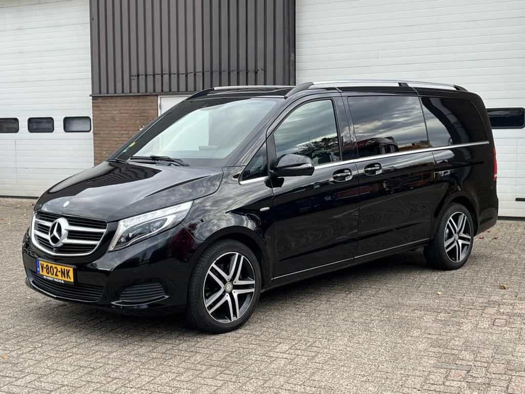 Mercedes-Benz V-Klasse V250 Dubb cabine / Avantgarde / Burmeister / Navi / 360 camera / Leather / Elec doors / Standkachel / Lang / Xenon / NL HT1183