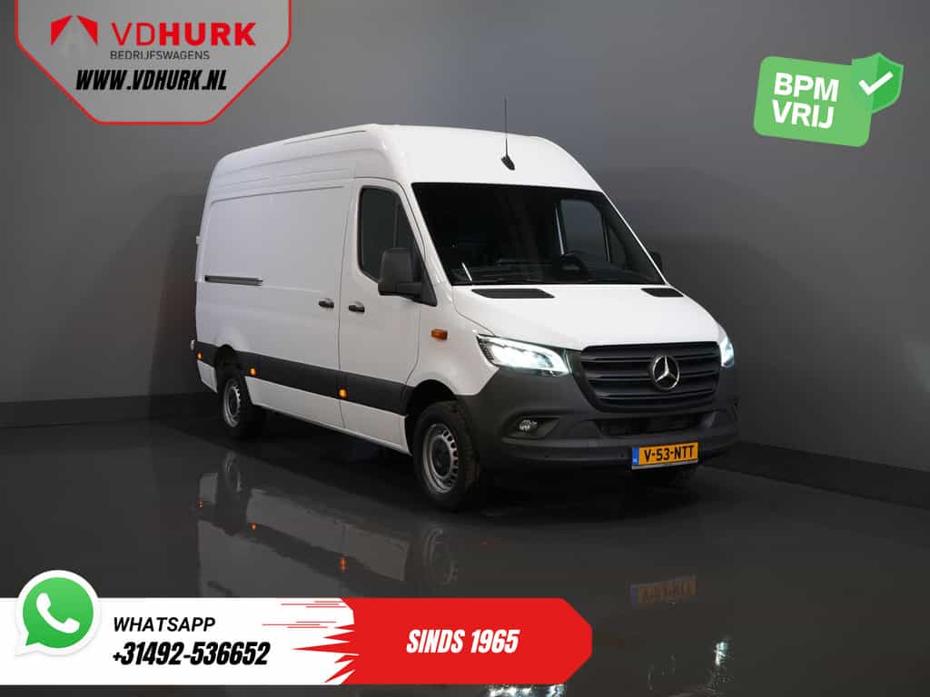Mercedes-Benz Sprinter 317 CDI Aut. L2H2 LED/ Gev.Stoel/ 270 Gr.Deuren/ Stoelverw./ Navi/ Camera/ PDC/ Cruise/ Airco