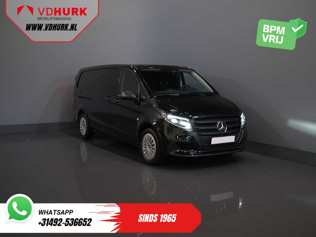 Mercedes-Benz Vito 119 CDI Aut. L3 LED/ 2.5t Trekverm./ 270Gr.Deuren/ Stoelverw./ Carplay/ Camera/ Trekhaak/ Cruise/ PDC/ DAB