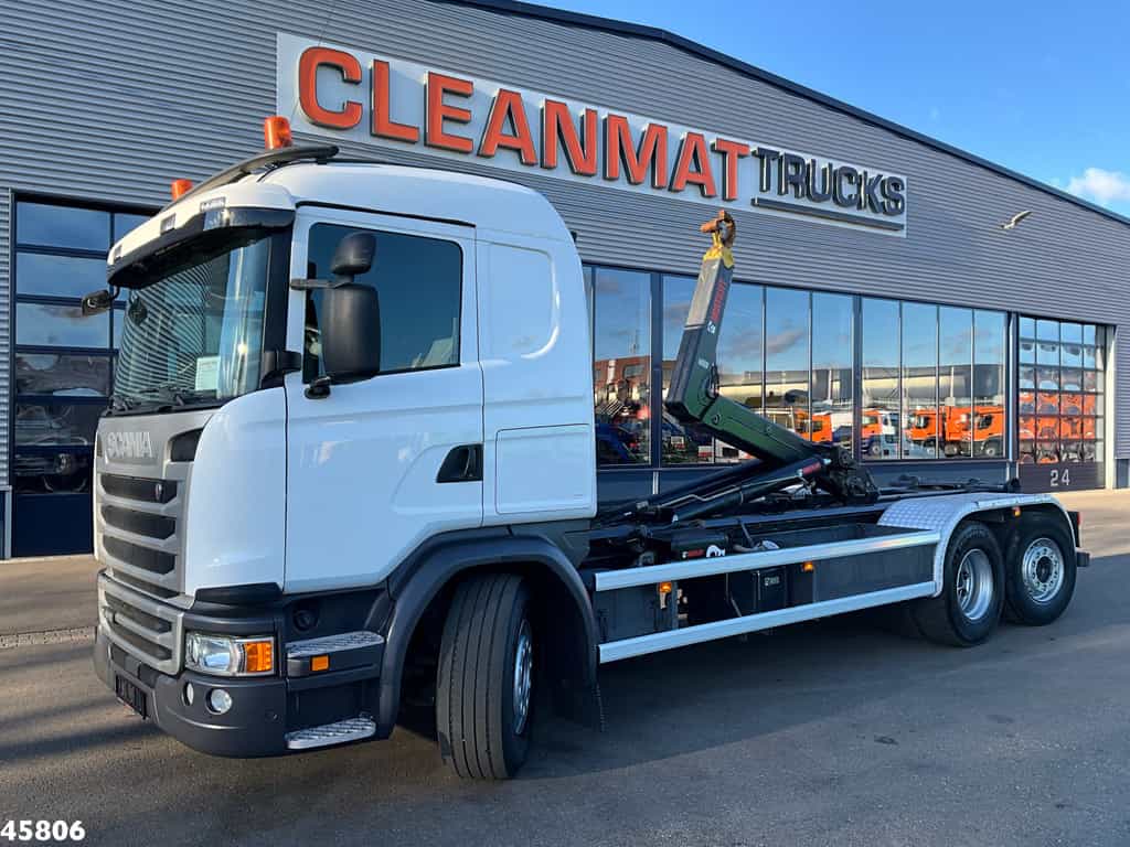 Scania G 410 Euro 6 Multilift 21 Ton haakarmsysteem Just 284.349 km!