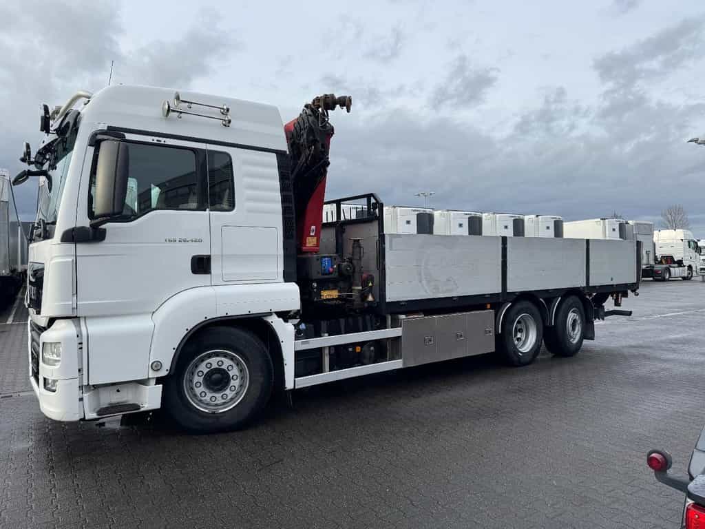 MAN TGS 26,420 6X2*4 ,HMF 2120 K6 ,301000KM HT2880