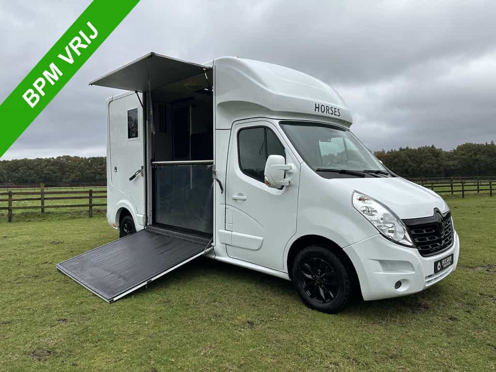 Roelofsen Parados 2-paards paardenvrachwagen Aluminium opbouw automaat! B-rijbewijs