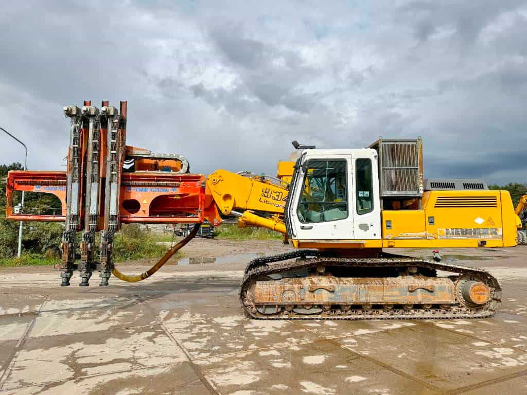 Liebherr R934 HDS Litronic - Wimmer Jura Luna 3.322 Drill