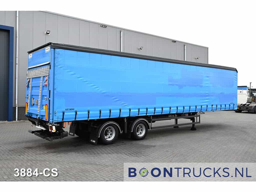 KEL-BERG D500V/XL | TRIDEC STEERING AXLE * LIFT AXLE * TAILLIFT * 13.6M * 4 X AVAILABLE * NL TRAILER
