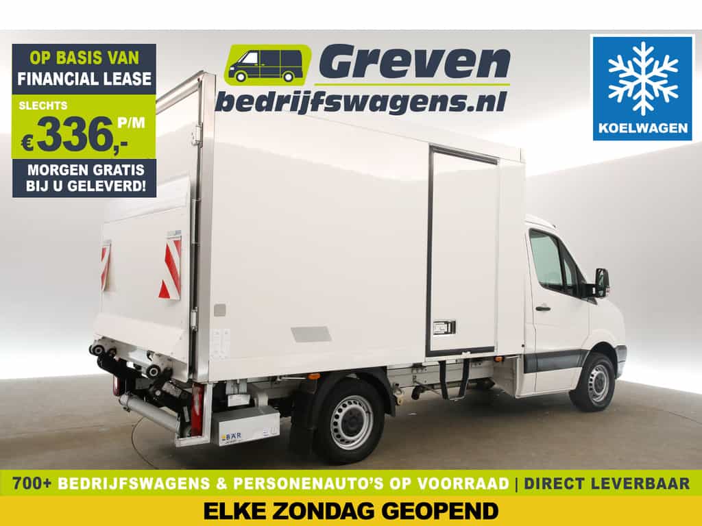 Volkswagen Crafter 35 2.0 TDI | Euro6 | Koelwagen 0° C | Nachtkoeling | Zijdeur | Laadklep | L3.40m | Bakwagen | Koelauto | Cruise | 3-Zits | Laadbak