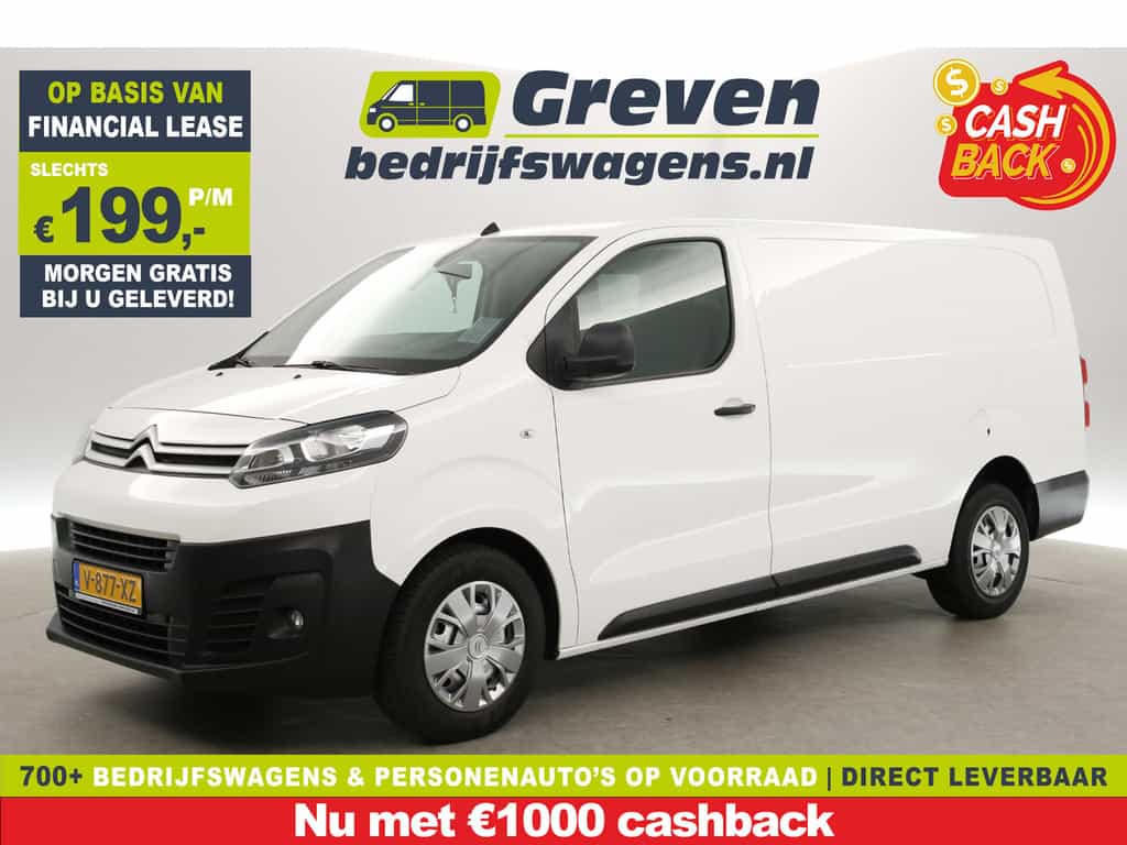 Citroën Jumpy 2.0 BlueHDI L3H1 | Euro6 | Airco | Cruise | Parkeersensoren | Elektrpakket