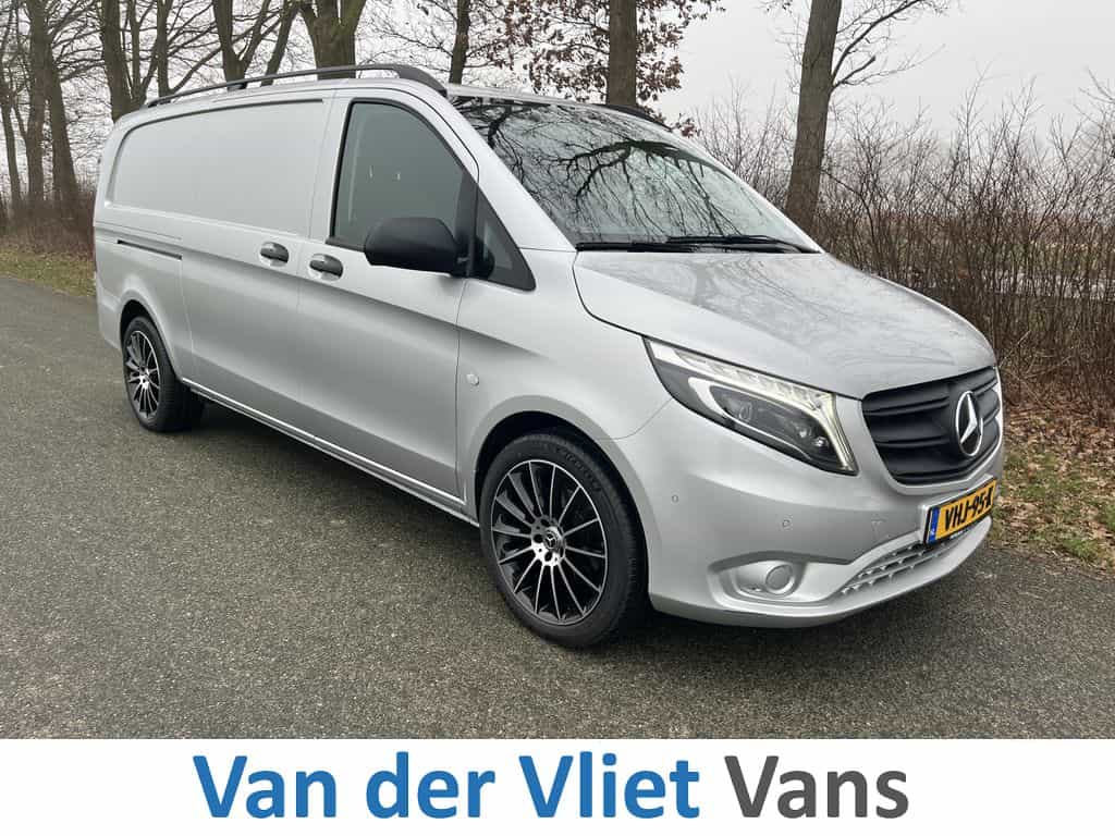 Mercedes-Benz Vito 116 CDI 164pk E6 Extra Lang Lease €381 p/m, Leder, Led, Airco, Navi+Camera, PDC V+A, 19 inch LMV, Onderhoudshistorie aanwezig