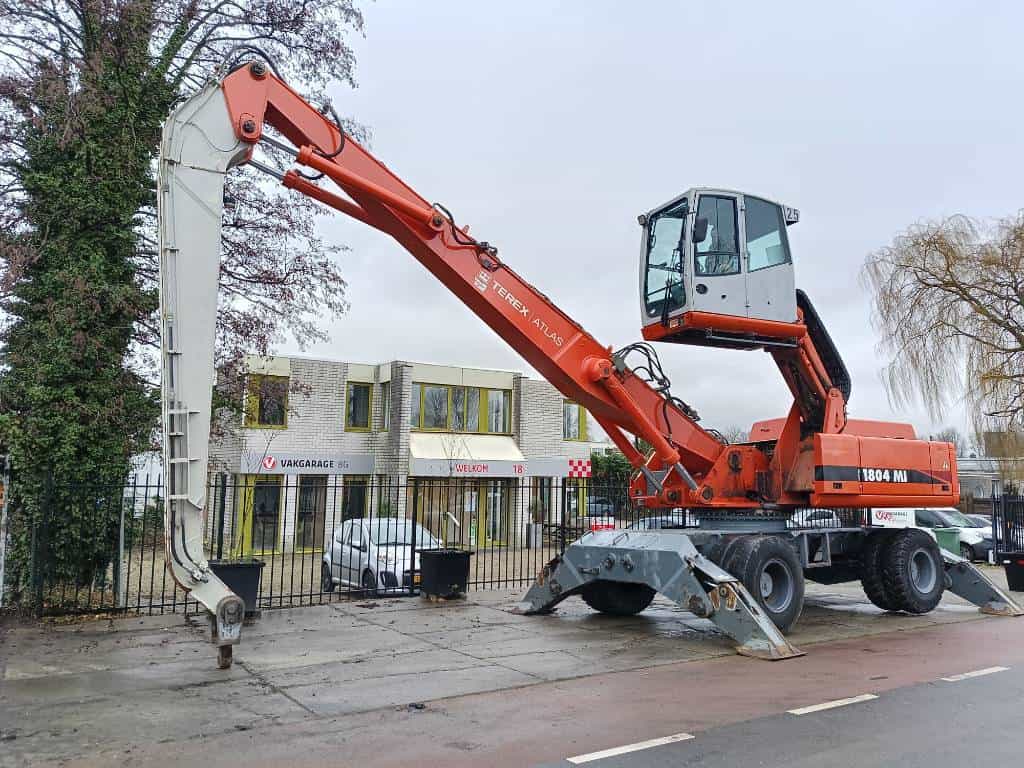 Atlas 1804 MI overslagkraan umslagbagger waste handler