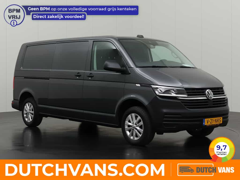 Volkswagen Transporter 2.0TDi 150PK DSG Automaat Lang | Led | Navigatie | Camera | Multimedia | Trekhaak | 3-Persoons