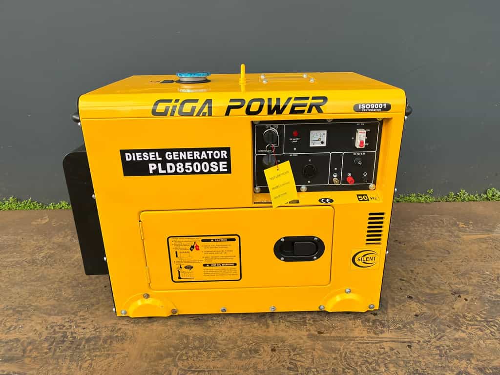 Giga power PLD8500SE 8 kVA silent generator