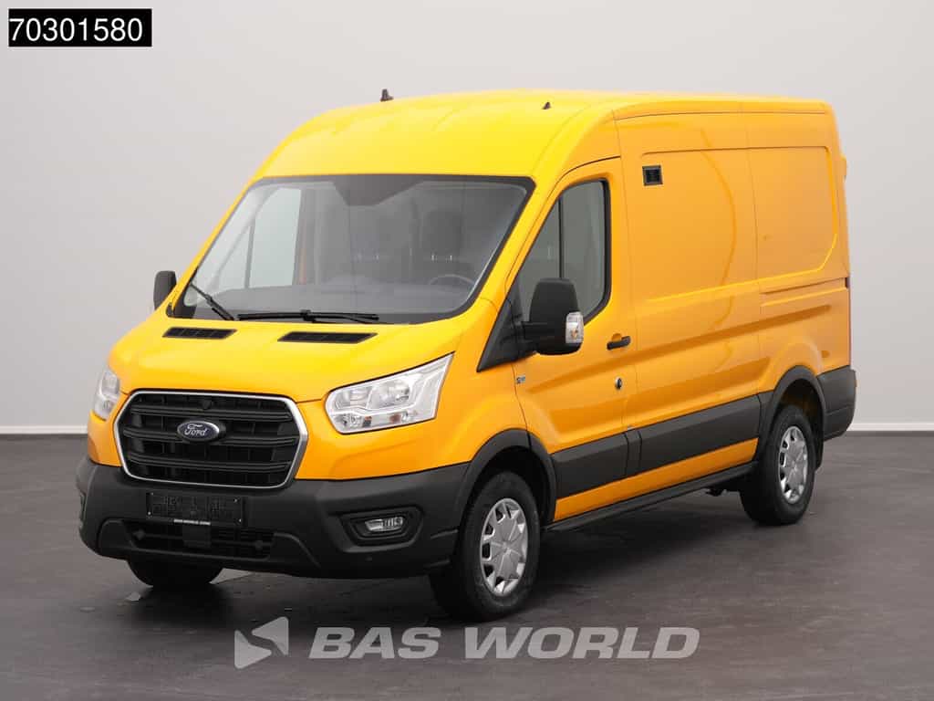 Ford Transit 130pk L2H2 Trekhaak Airco Cruise Parkeersensoren Werkplaatsinrichting Euro6 L2 Airco Trekhaak Cruise control